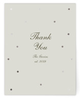 Foil-Pressed Flat Wedding Thank You Cards