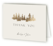 Vista Foil-Pressed Wedding Thank You Cards