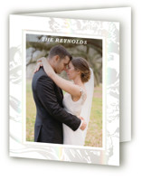 Gilded Bloom Gloss-Press® Wedding Thank You Cards