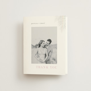 Sunset by the Sea Gloss-Press® Wedding Thank You Cards