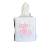 Monogram Tissue Box Cover Tissue Box Cover