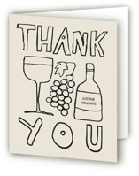 Dinner Doodles Thank You Cards