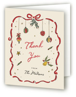 Jingle Bell Swing Thank You Cards