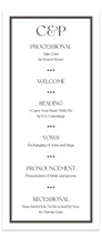Trés Chic Letterpress Long Programs