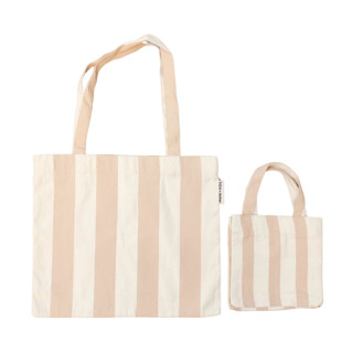 striped mommy + me tote Tote Bag