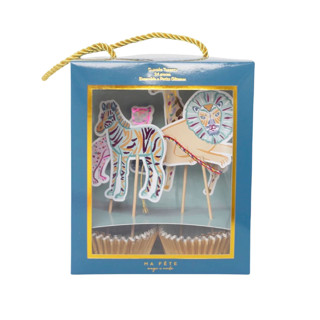 Safari Cupcake Toppers (16) Party Cake Toppers