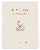Wedding Thank You Postcards