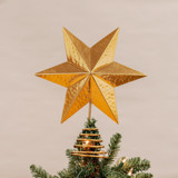 Large Gold Star Tree Topper Tree Toppers