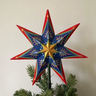Painted Tree Topper Tree Toppers