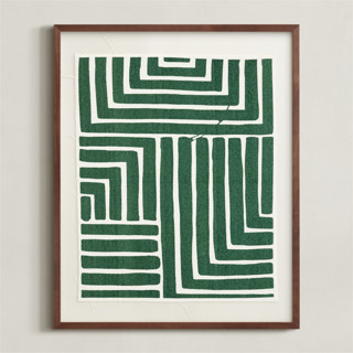 Hard & Soft Block Print Textile Art