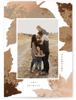 Autumn Foil-Pressed Thanksgiving Cards