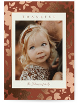 Flora Foil-Pressed Thanksgiving Cards