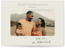 Classic Signature Thanksgiving Cards