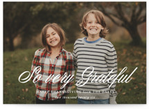 Simply stated Thanksgiving Cards