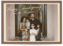Vintage photo card Thanksgiving Cards