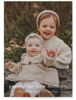 grateful moments Thanksgiving Cards