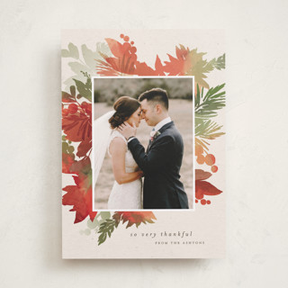 Holiday Bouquet Thanksgiving Cards