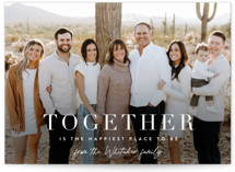 together merry Thanksgiving Cards