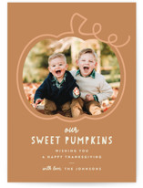 Sweet Pumpkins Thanksgiving Cards