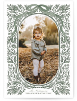 Autumn Greenery Frame Thanksgiving Cards