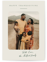 Classic Signature Thanksgiving Cards