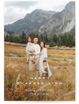 Happily Thankful Thanksgiving Cards