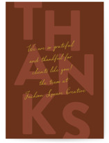 Thanks Over Thanks Thanksgiving Cards