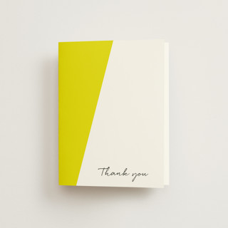 Metropolitan Romance Folded Wedding Thank You Cards