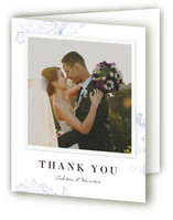 Folded Wedding Thank You Cards