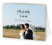 Folded Thank You Card