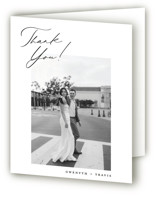kinkaid Folded Wedding Thank You Cards