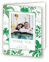 Folded Wedding Thank You Cards