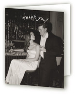 Lovers Folded Wedding Thank You Cards