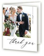 Villa Folded Wedding Thank You Cards
