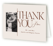 Folded Thank You Card