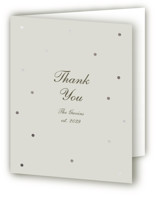 Foil-Pressed Folded Wedding Thank You Cards
