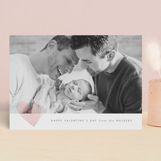 Heart Sparkle Foil-Pressed Valentine's Day Cards