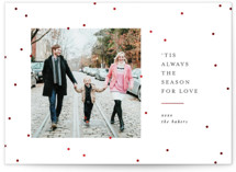 'Tis Always The Season Foil-Pressed Valentine's Day Cards