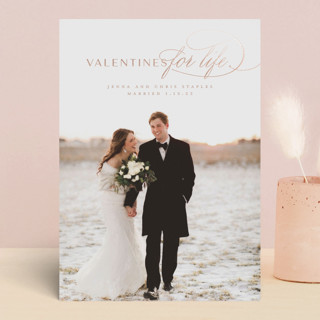 For Life Foil-Pressed Valentine's Day Cards