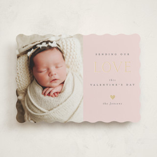 Valentine's Day Foil-Pressed Valentine's Day Cards