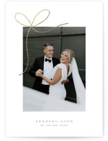 Little Bow Foil-Pressed Valentine's Day Cards