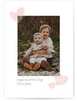 Painterly hearts Foil-Pressed Valentine's Day Cards