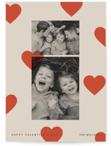 Modern Hearts Valentine's Day Cards