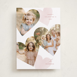 Tossed Hearts Valentine's Day Cards