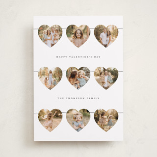 Heart Garland Valentine's Day Cards