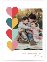 hearts trio Valentine's Day Cards