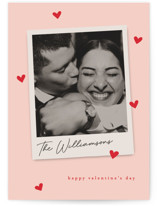 confetti hearts snapshot Valentine's Day Cards