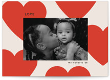 Floating Hearts Valentine's Day Cards