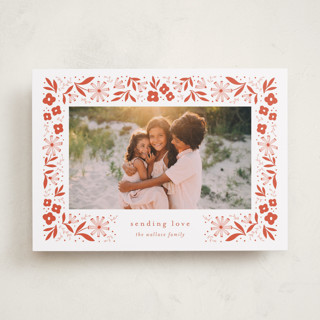 Flora Frame Valentine's Day Cards