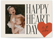 Mod Heart Valentine's Day Cards